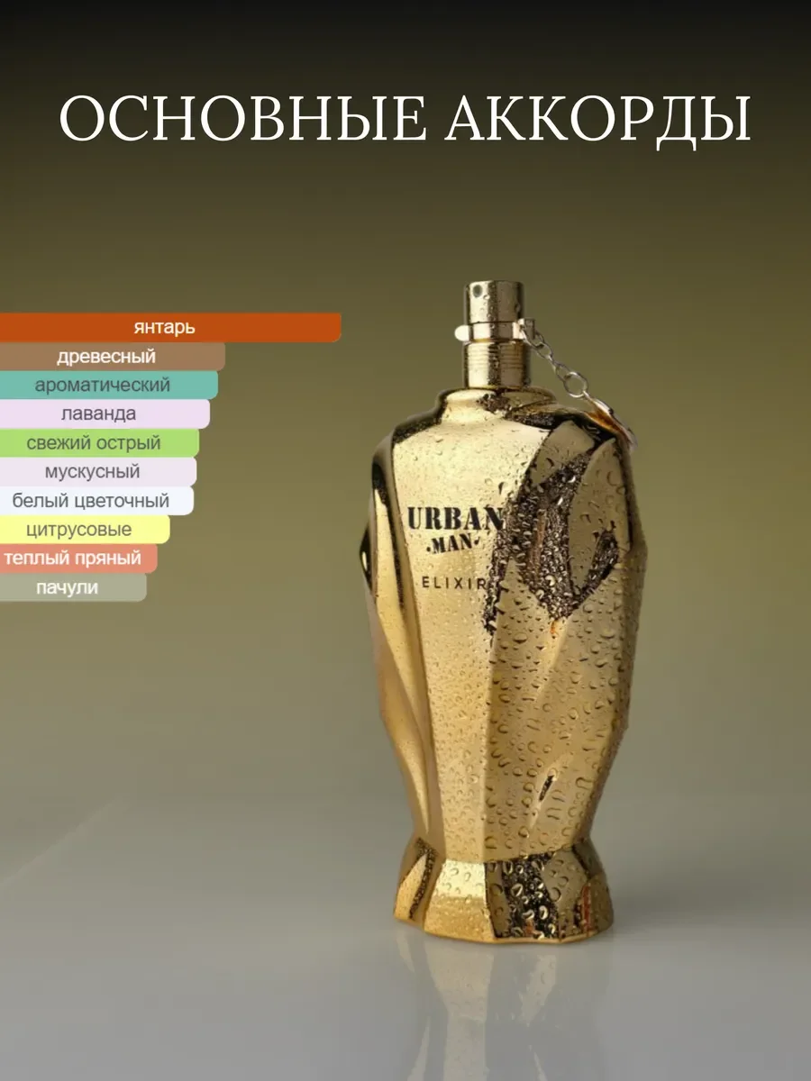 Духи мужские арабские URBAN MAN ELIXIR - миниатюра 2