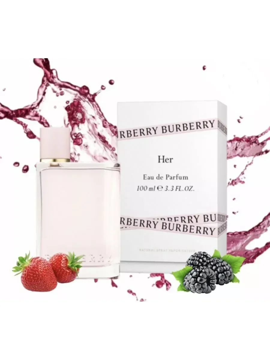 женские духи Burberry Her edp 100 мл - изображение 1
