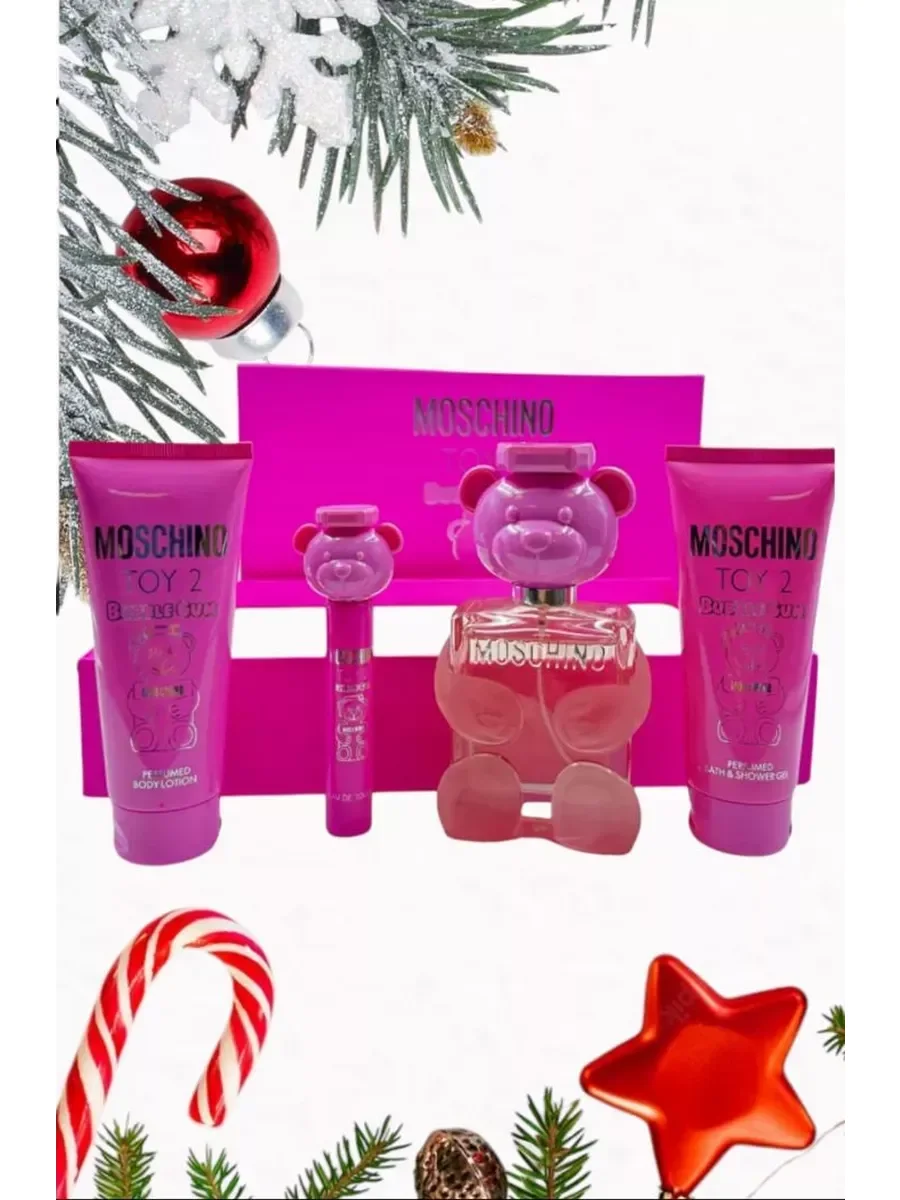 Духи набор подарочный 4в1 moschino toy 4?30мл москино - изображение 1