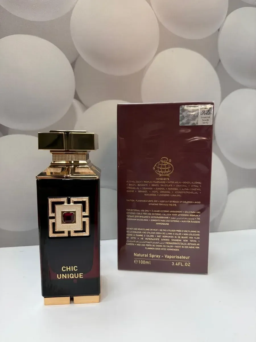 Арабские духи Chic Unique 100мл - миниатюра 3