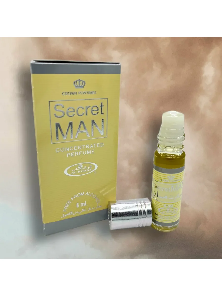 Масляные арабские духи Secret Man (Секрет Мэн), 6 мл - миниатюра 2