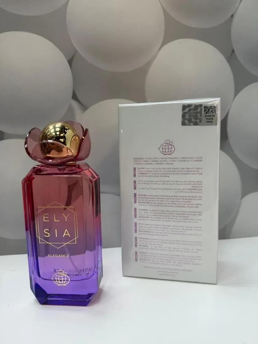 Арабские духи ELYSIA ELEGANCE 100мл - миниатюра 2