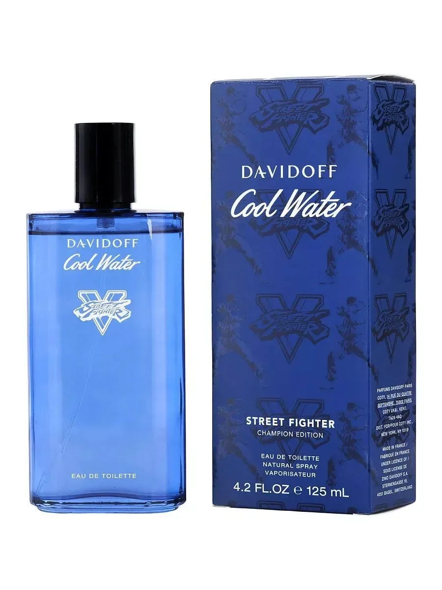 духи DAVIDOFF Cool Water street Fighter 125 мл - миниатюра 2