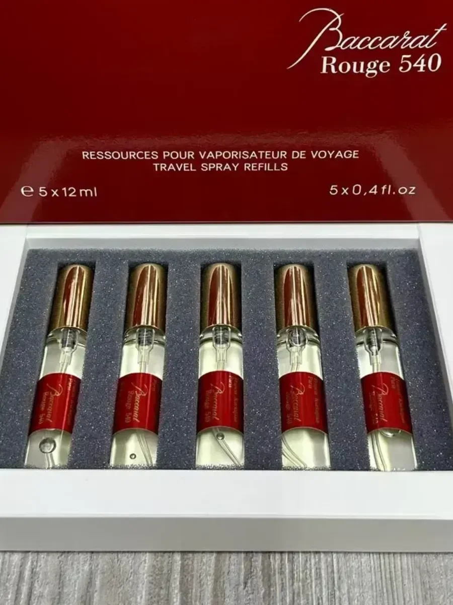 Набор по 5х12 мл Baccarat Rouge 540 набор бакарат руж - миниатюра 2