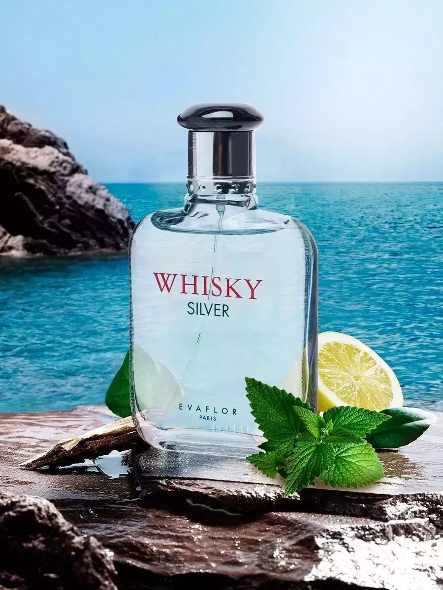 Духи для мужчины Whisky Silver Evaflor 100 мл - миниатюра 3