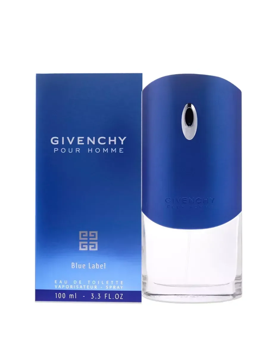Туалетная вода GIVENCHY pour HOMME BLUE LABEL 100 ml - изображение 1