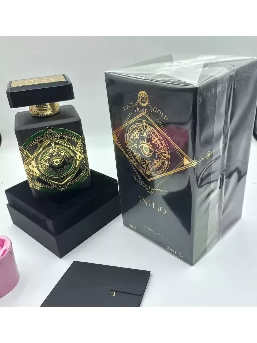 INITIO BLACK PROJECT GOLD 90 мл духи - миниатюра 3