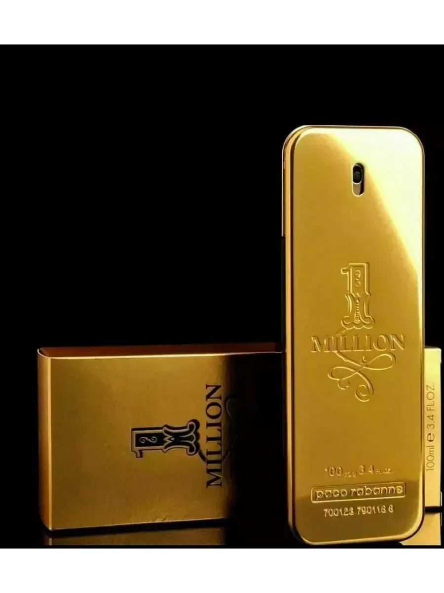 Мужские духи MILLION Paco Rabanne 100 ml - миниатюра 3