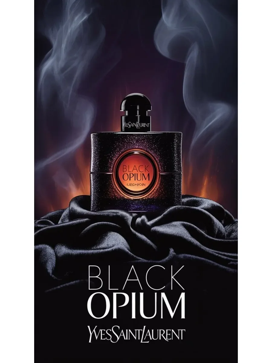 Женские духи Black Opium 90 мл - миниатюра 2