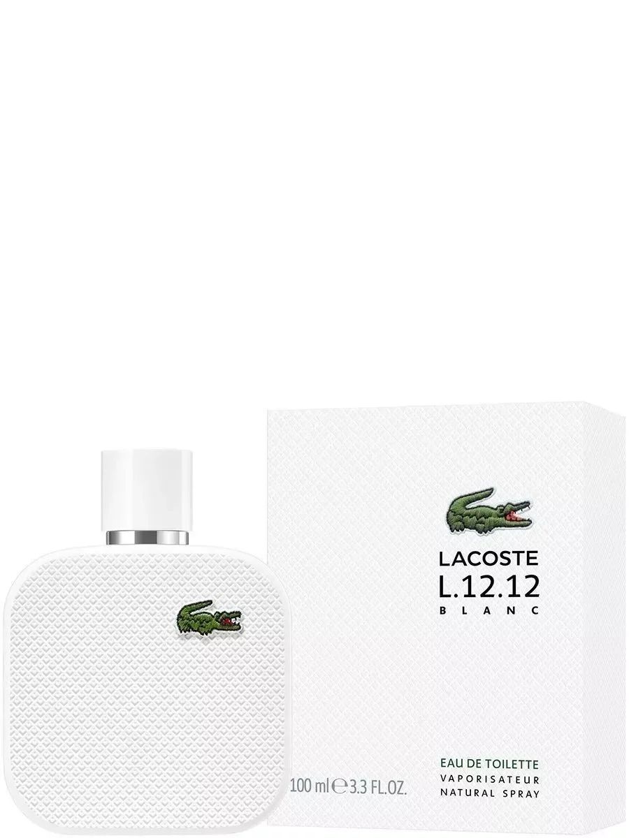 LACOSTE L.12.12 BLANC FOR MEN EDT 100 ml духи Лакосте - миниатюра 3