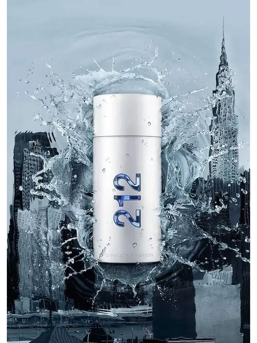 212 MEN NYC Carolina Herrera 100мл - миниатюра 3