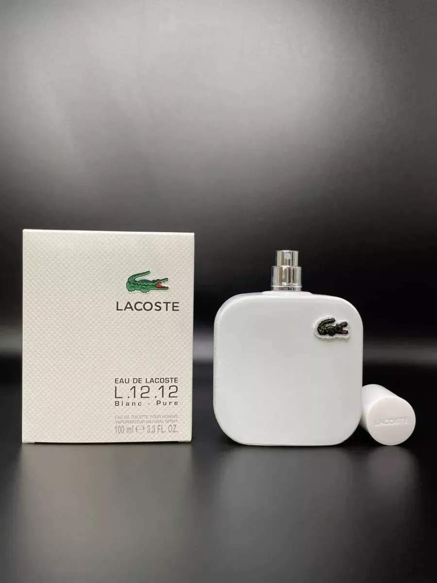 Туалетная вода Lacoste L.12.12 Blanc Pure (100 мл) - миниатюра 2