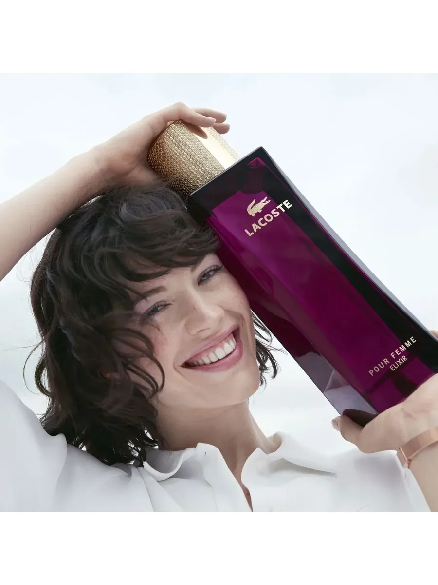 духи LACOSTE Pour femme ELIXIR 90мл - миниатюра 4