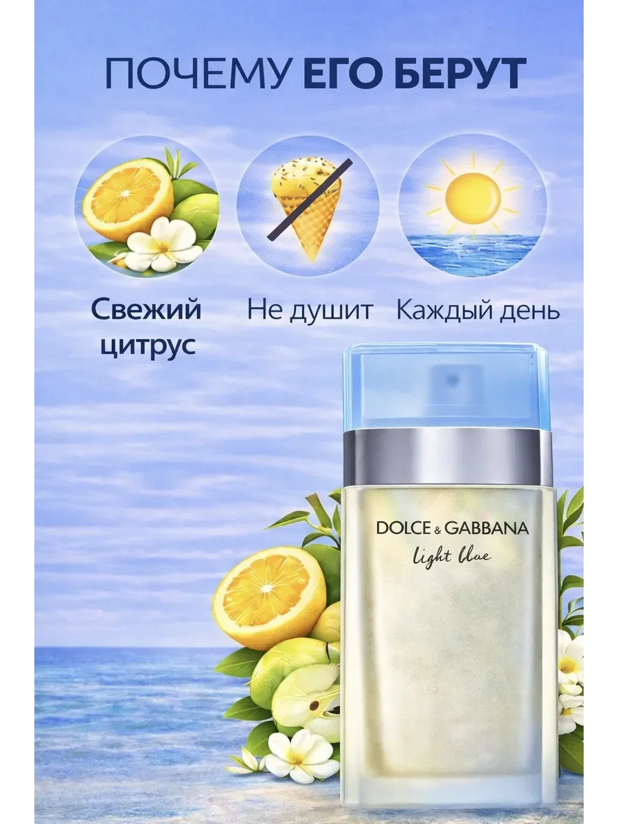 Dolce & Gabbana Light Blue 100 мл - миниатюра 2