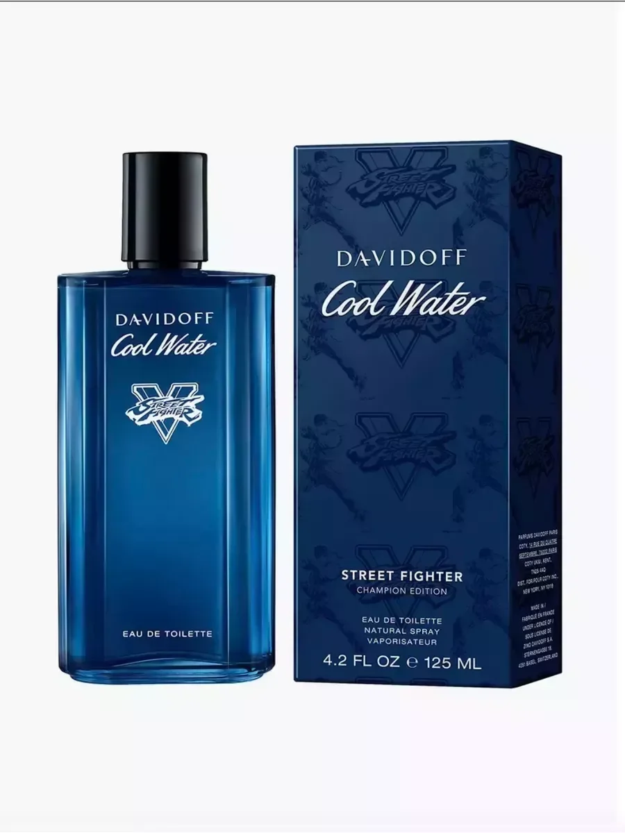 DAVIDOFF Cool Water street Fighter 125 мл - миниатюра 2