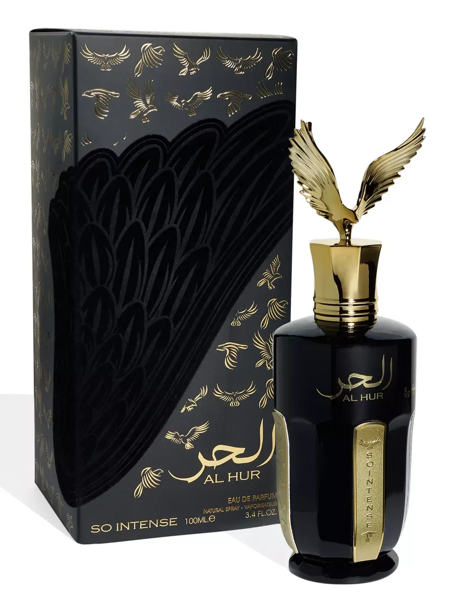 Al Hur So Intense 100ml. Арабские духи - миниатюра 2