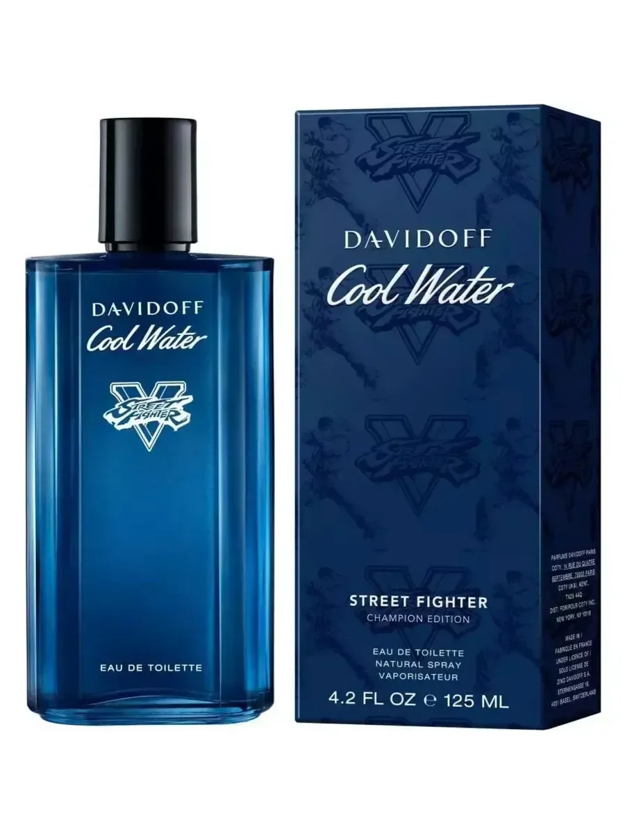 Davidoff Cool Water for men Street Fighter 125 мл - изображение 1