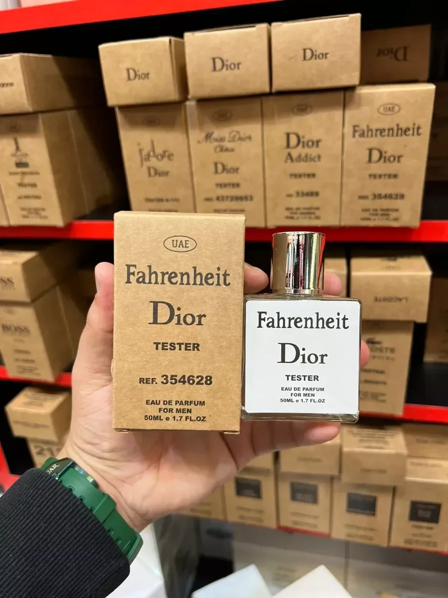 Оригинал тестер Dior Fahrenheit 50 мл - миниатюра 2