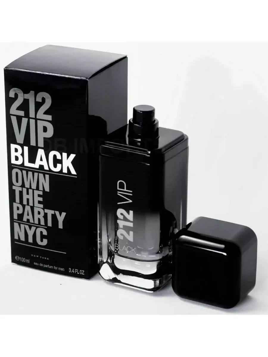 NYC 100 млCAROLINA HERRERA 212 Vip Black Own the Party - миниатюра 2