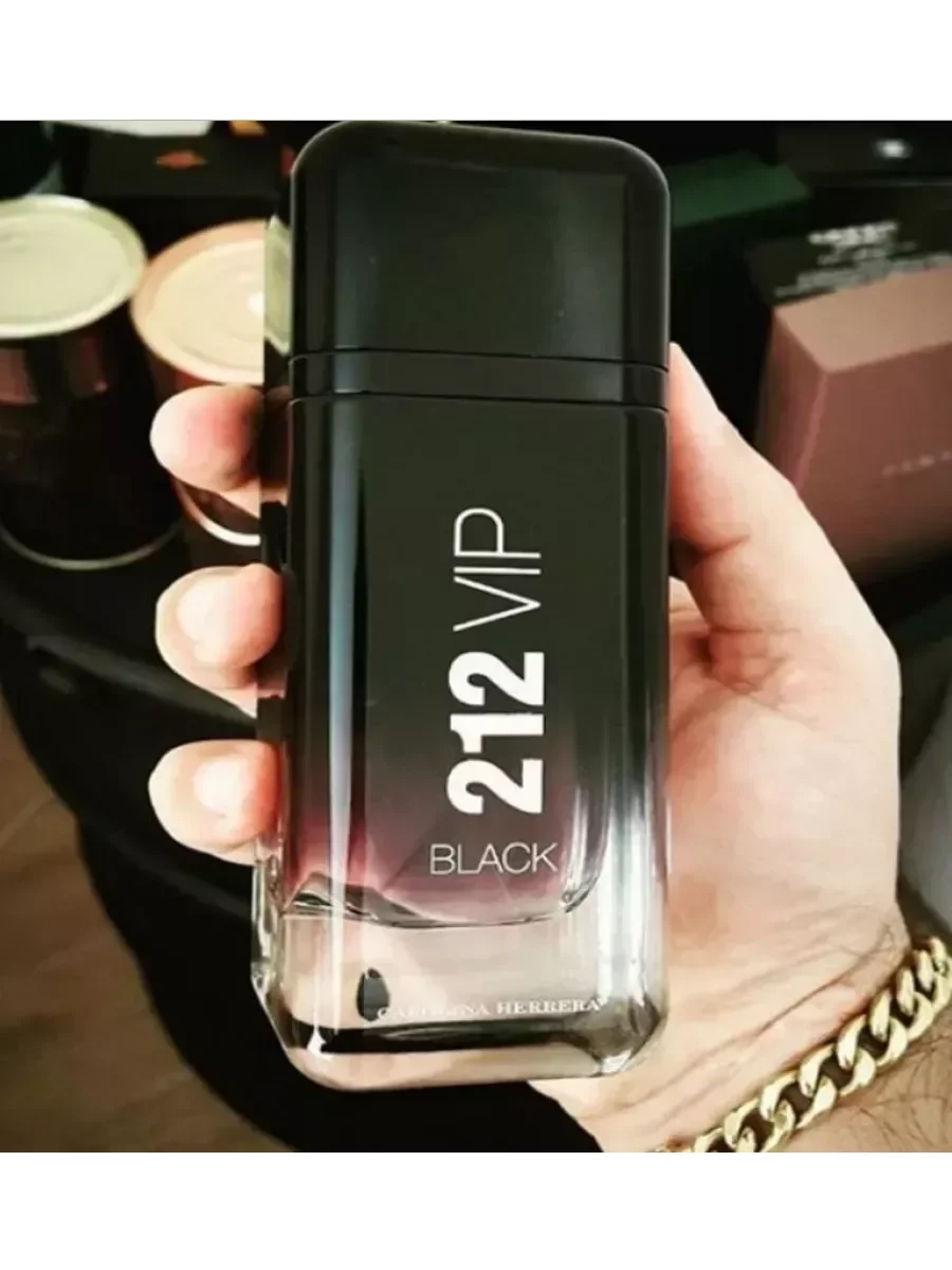NYC 100 млCAROLINA HERRERA 212 Vip Black Own the Party - миниатюра 4