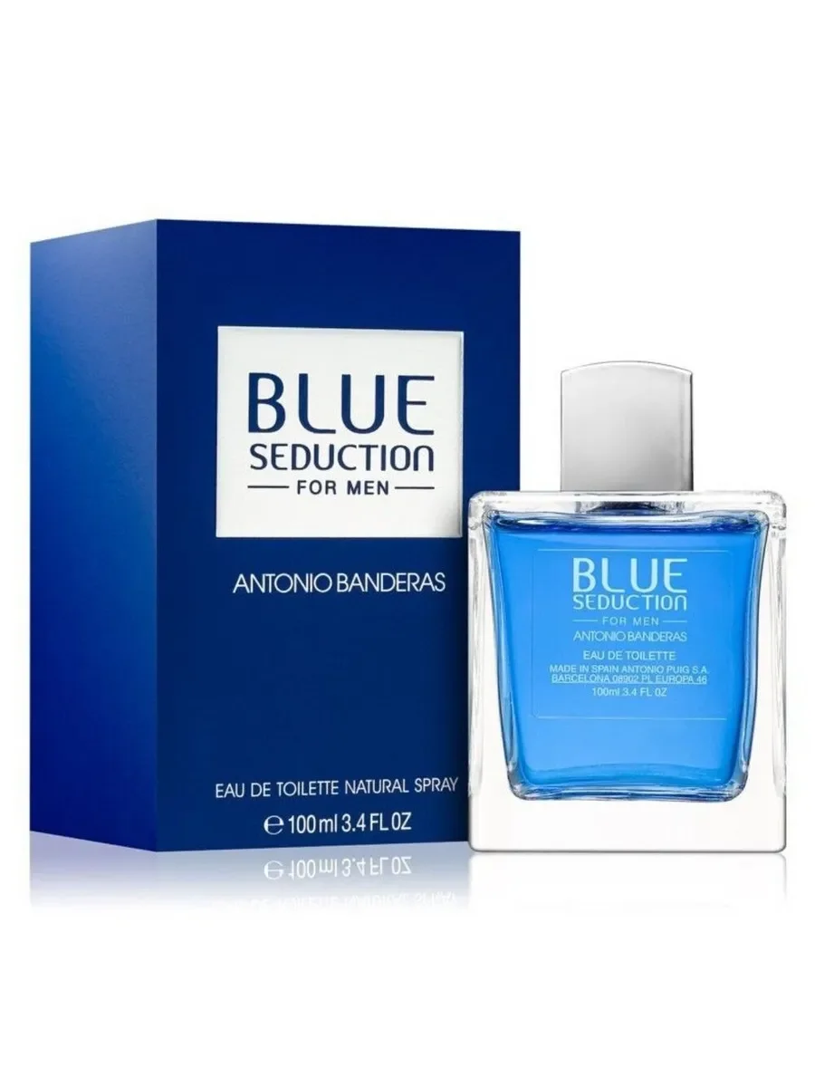Стойкие духи Antonio Banderas Blue Seduction 100мл - изображение 1