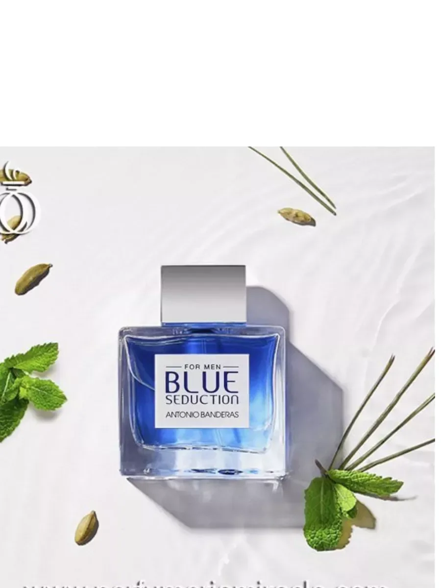 Стойкие духи Antonio Banderas Blue Seduction 100мл - миниатюра 2