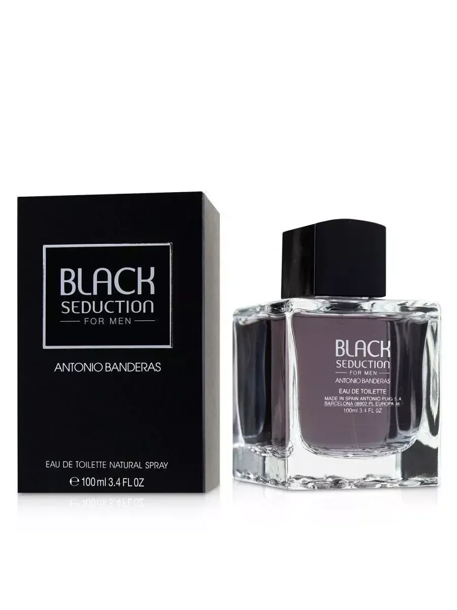 Духи Antonio Banderas Black Seduction for men 100 ml - миниатюра 2