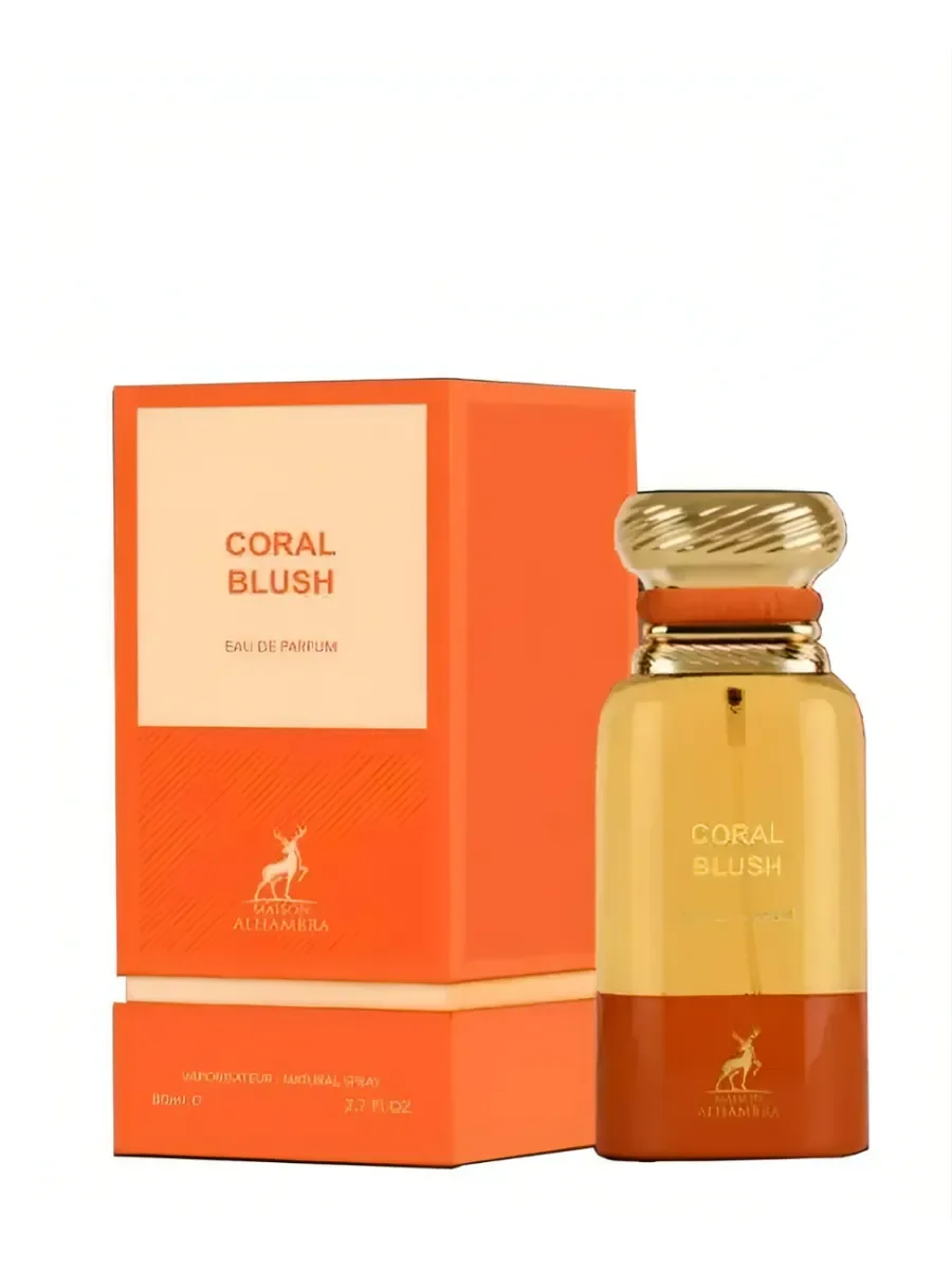 Парфюмерная вода Coral Blush, арабские духи 80 мл - изображение 1