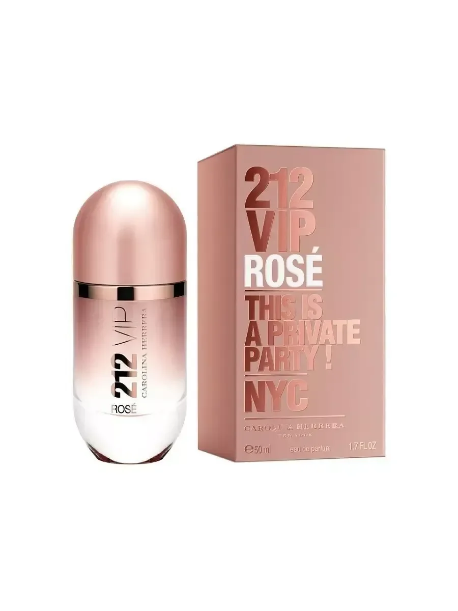 Духи Carolina Herrera 212 VIP Rose 80 мл - миниатюра 3