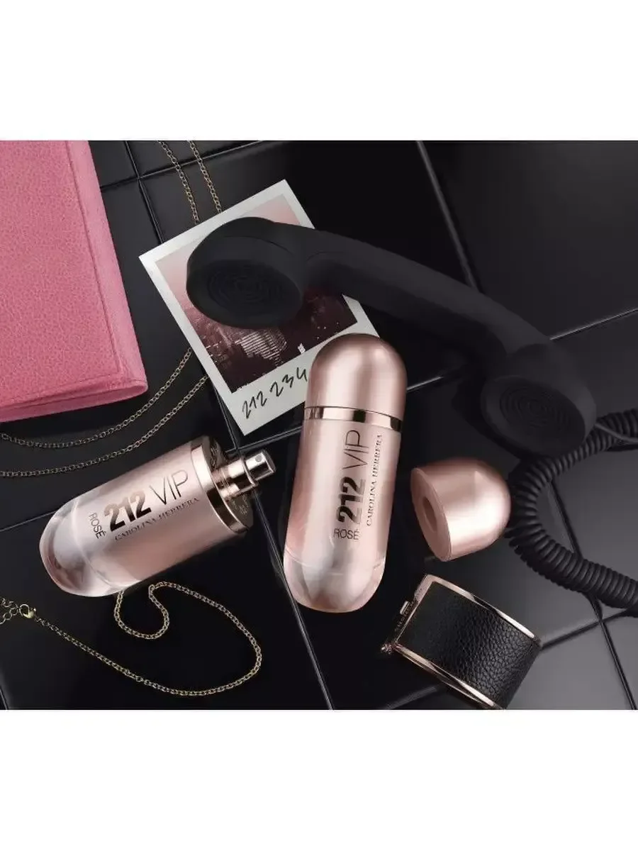 Духи Carolina Herrera 212 VIP Rose 80 мл - миниатюра 7