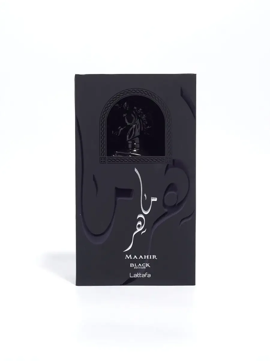 Maahir Black Edition 100ml. Арабские духи - миниатюра 3