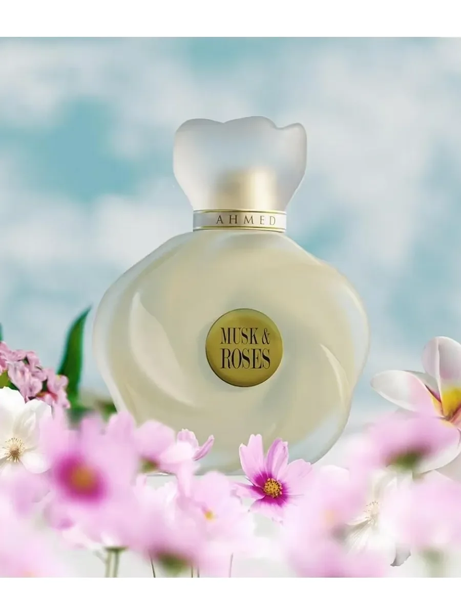 Парфюмерная вода Musk & Roses, арабские духи 75 мл - изображение 1
