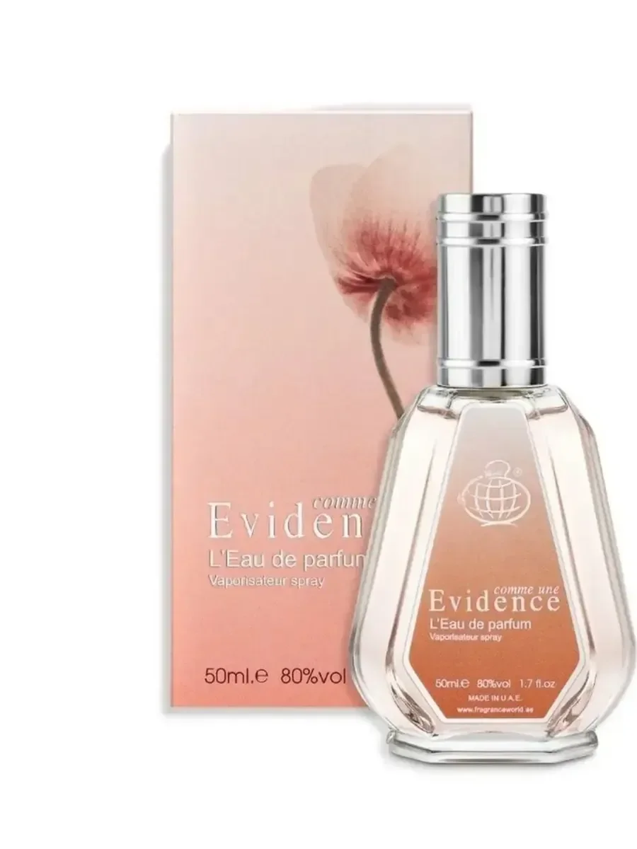 Fragrance World Вода парфюмерная Comme Une Evidence 50ml - миниатюра 2