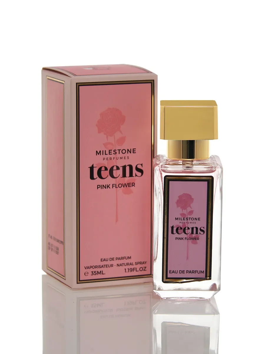 Парфюмерная вода Teens Pink Flower, арабские духи 35 мл - изображение 1