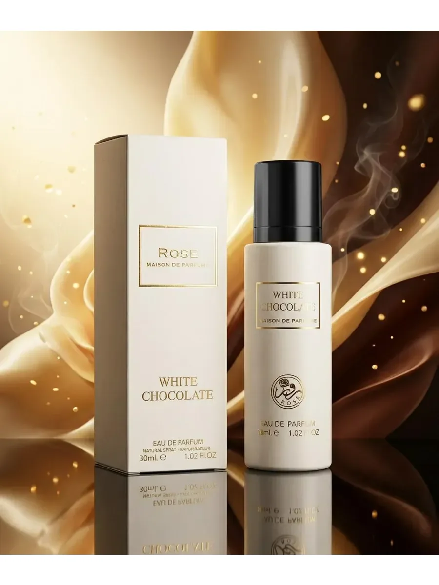 Парфюмерная вода Rose White Chocolate, арабские духи 30 мл - изображение 1
