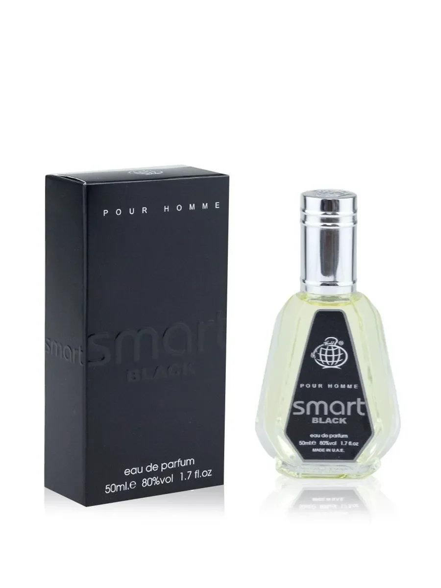 Парфюмерная вода Smart Black, арабские духи 50 мл - изображение 1