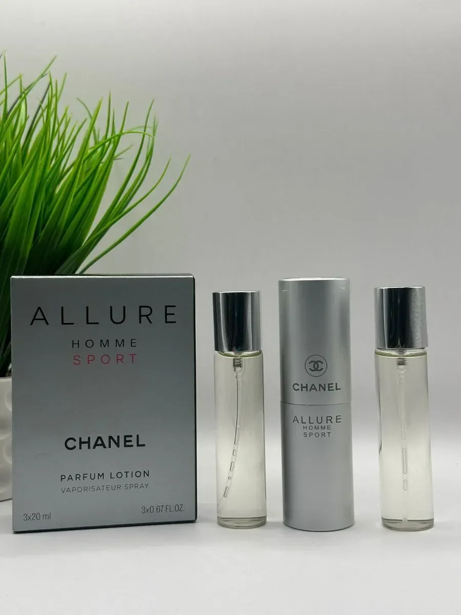 Allure Homme Sport 3x20ml - миниатюра 2