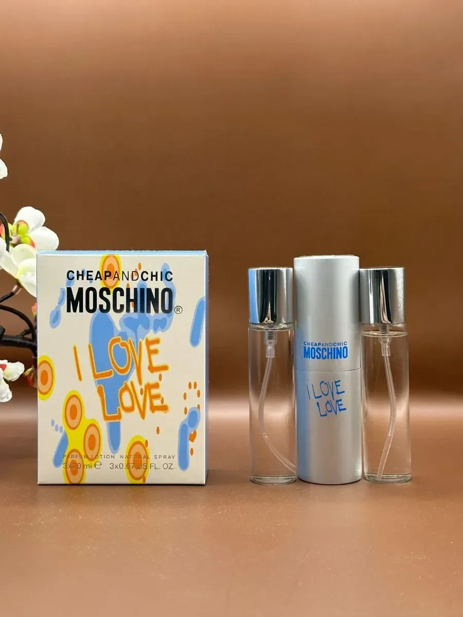 Moschino I Love Love 3x20ml - изображение 1