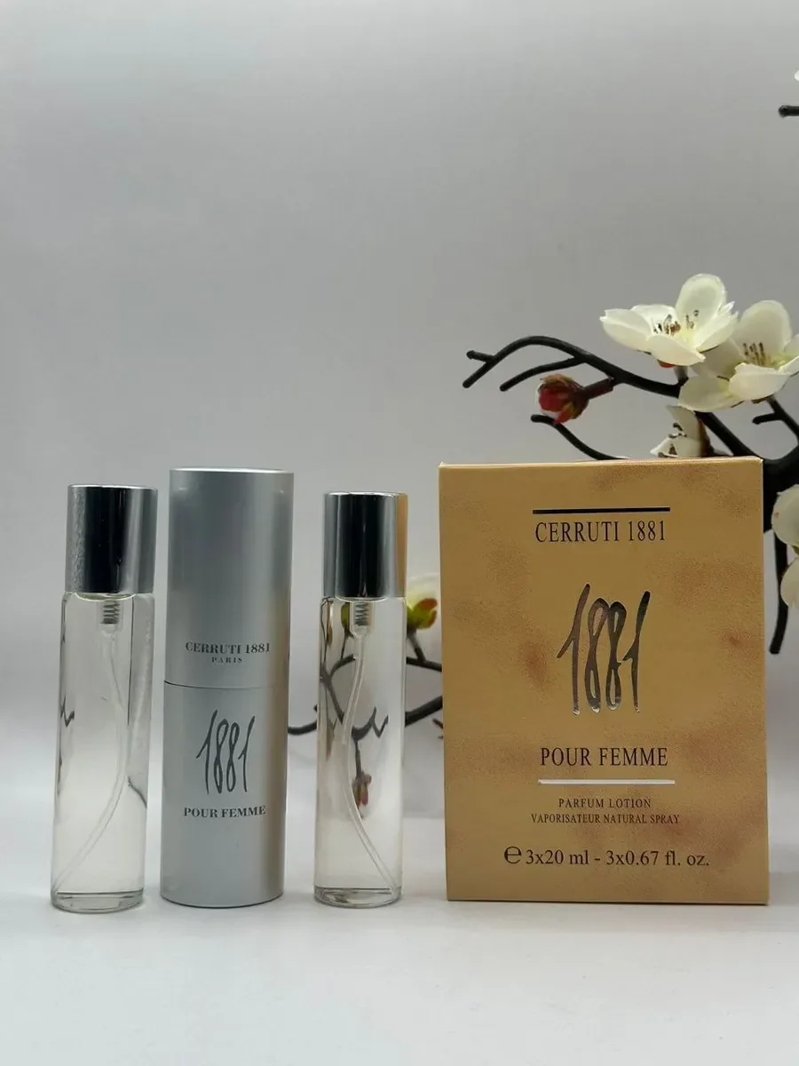 Cerruti 1881 pour femme 3x20ml - изображение 1