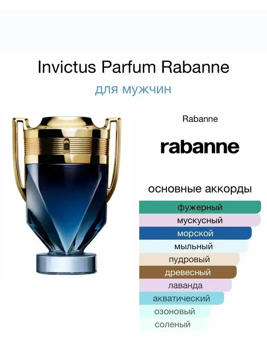 Paco Rabanne Invictus parfum - миниатюра 2