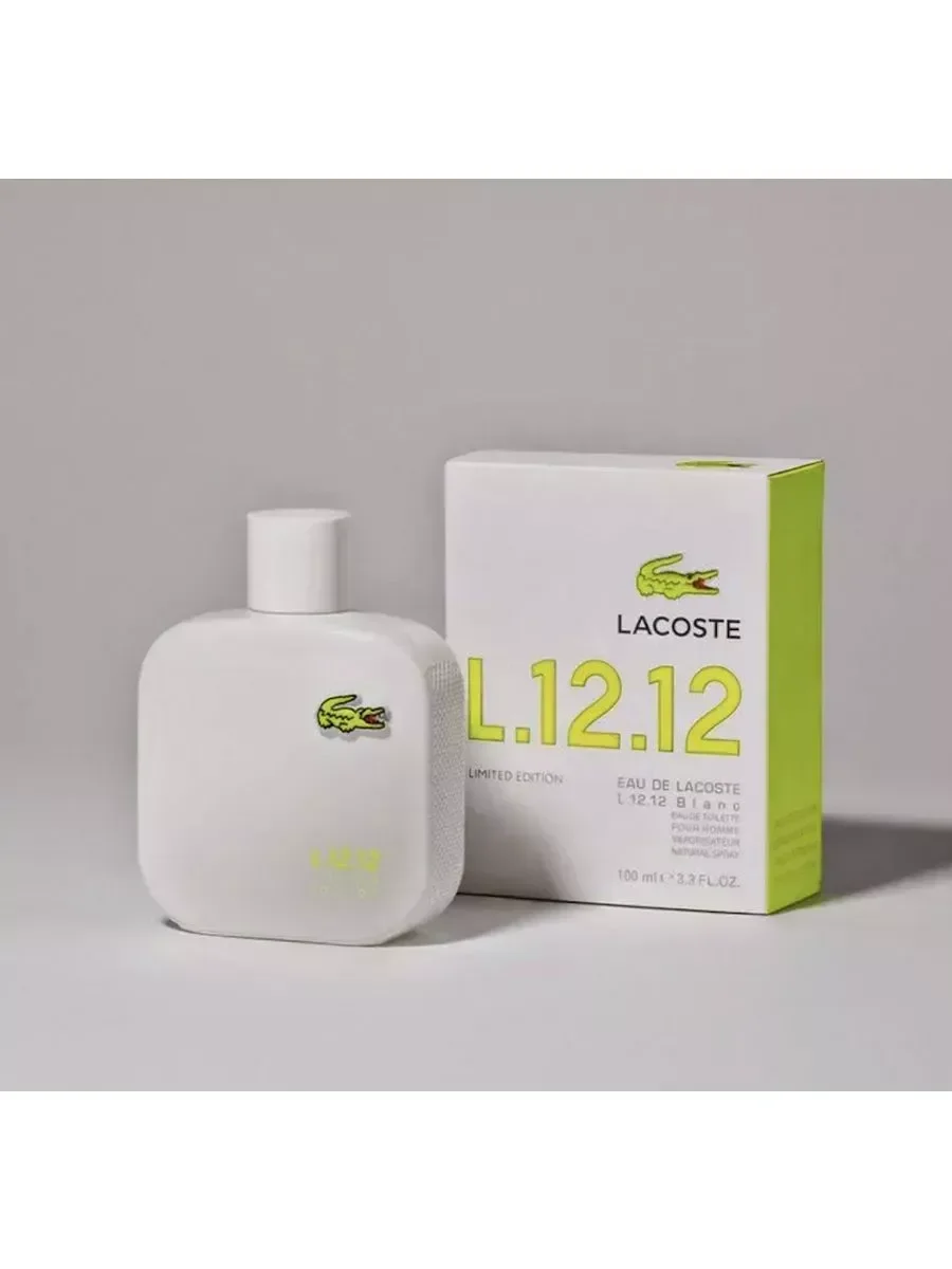 Lacoste L.12.12 limited edition - Blanc 100 мл - миниатюра 2