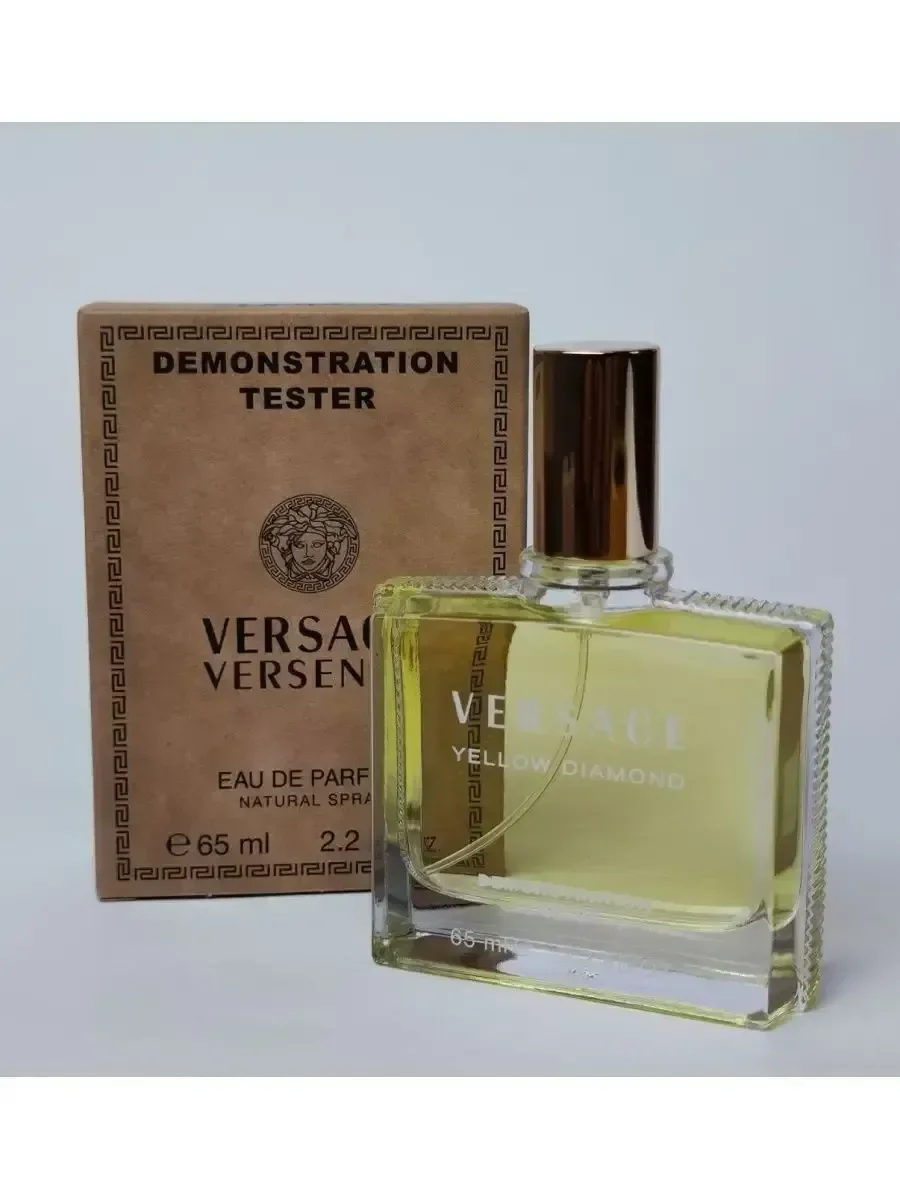 Женские духи тестер Versace yellow diamond 65 ml - миниатюра 4