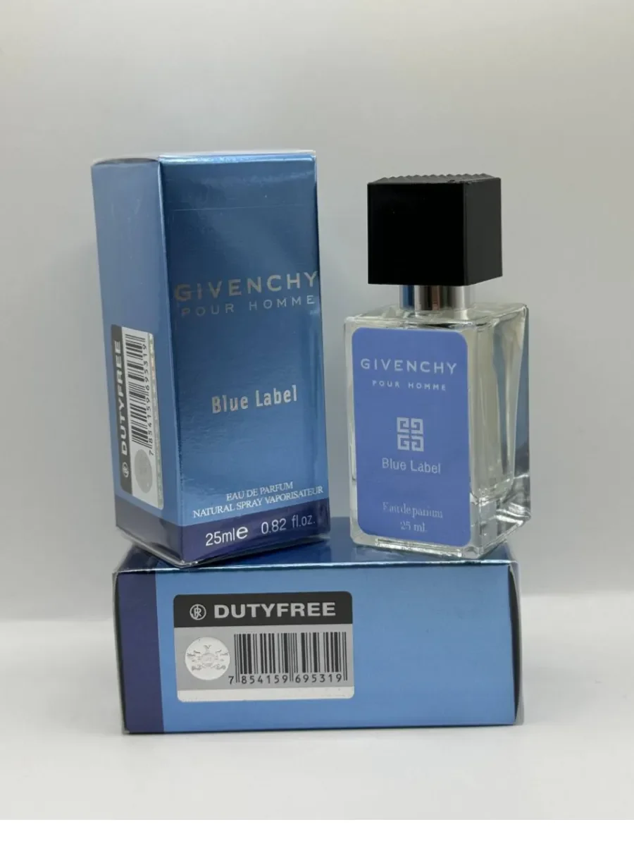Мини духи GIVENCHY bLUE LABEL 25 мл - миниатюра 4