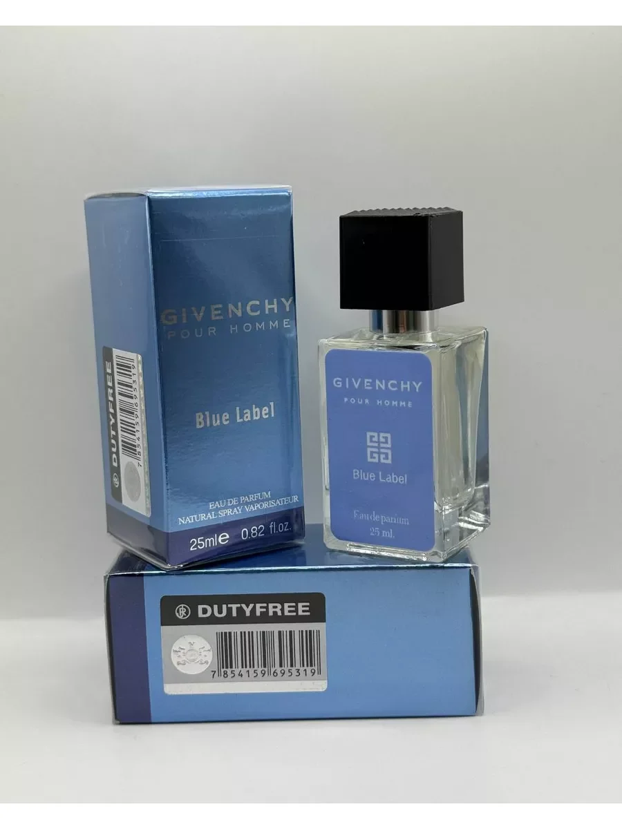 Мини духи GIVENCHY bLUE LABEL 25 мл - миниатюра 5