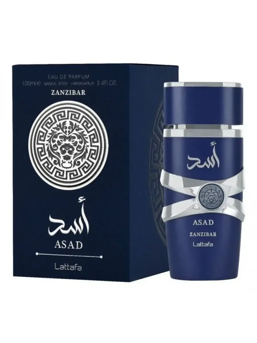 Lattafa Asad Zanzibar Eau De Parfum For Men 100ml - миниатюра 2