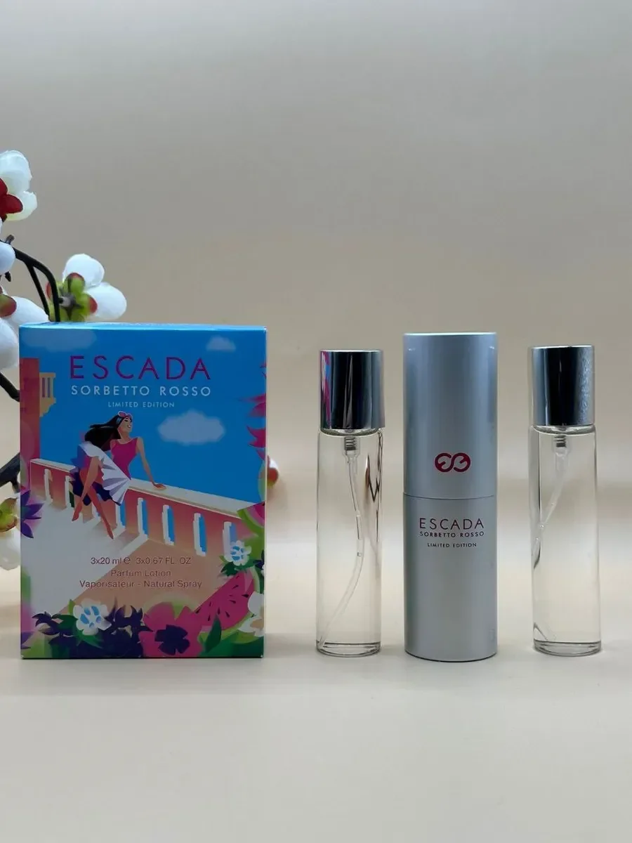 Escada Sorbetto Rosso духи 3x20ml - изображение 1