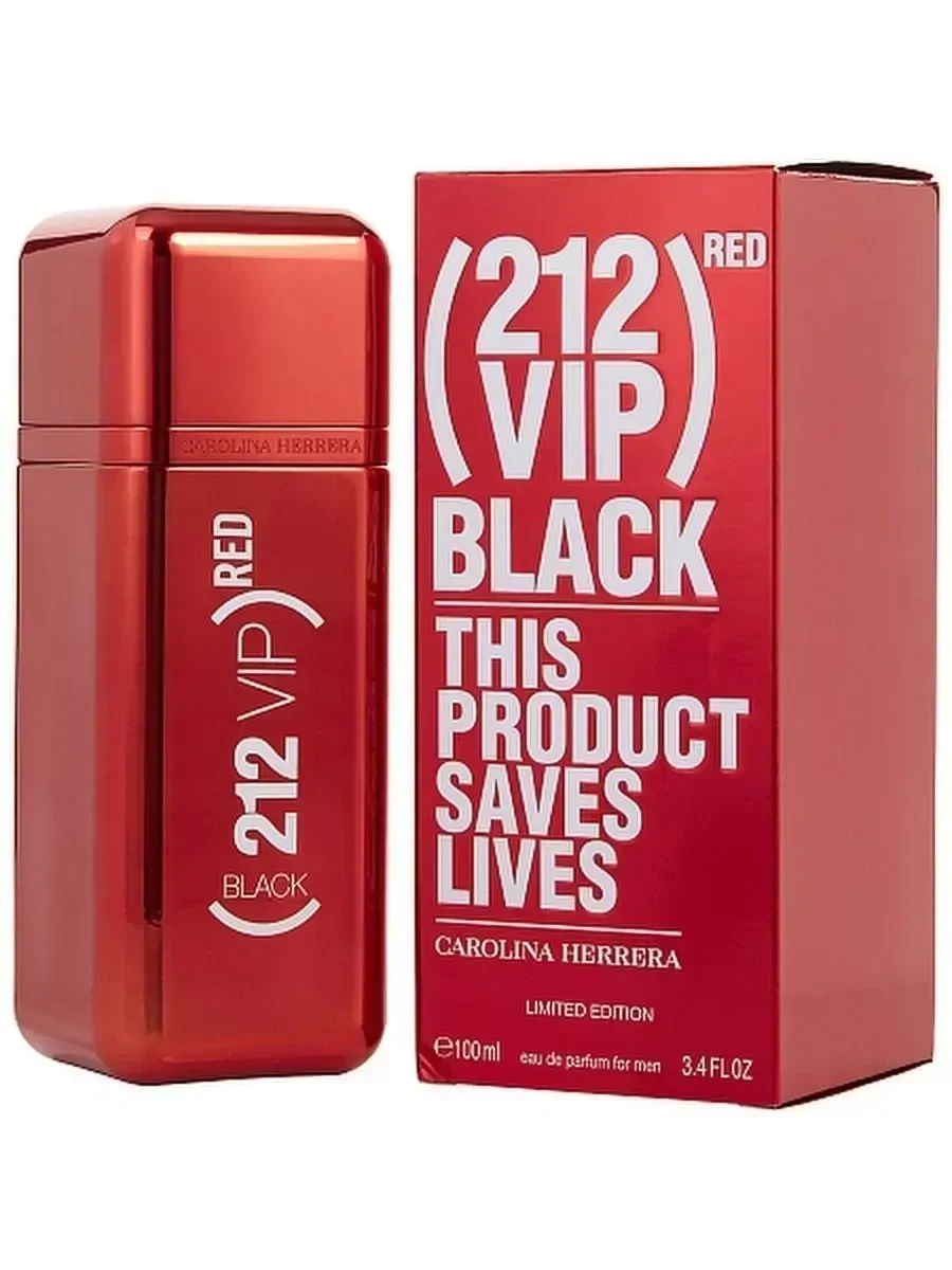 Carolina Herrera 212 VIP Black Red духи - изображение 1