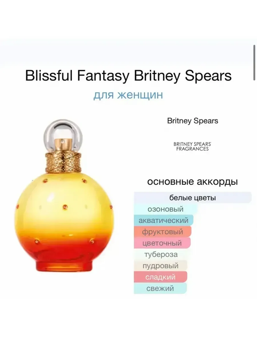 Blissful Fantasy – Britney Spears духи - миниатюра 2