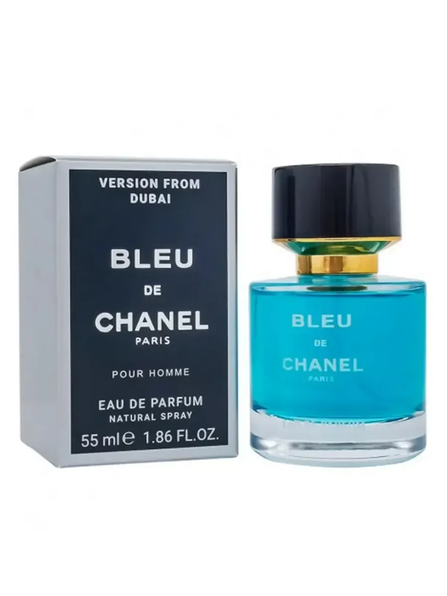 Мужские духи тестер Bleu De Chanel Parfum блу де шанел 55мл - миниатюра 2