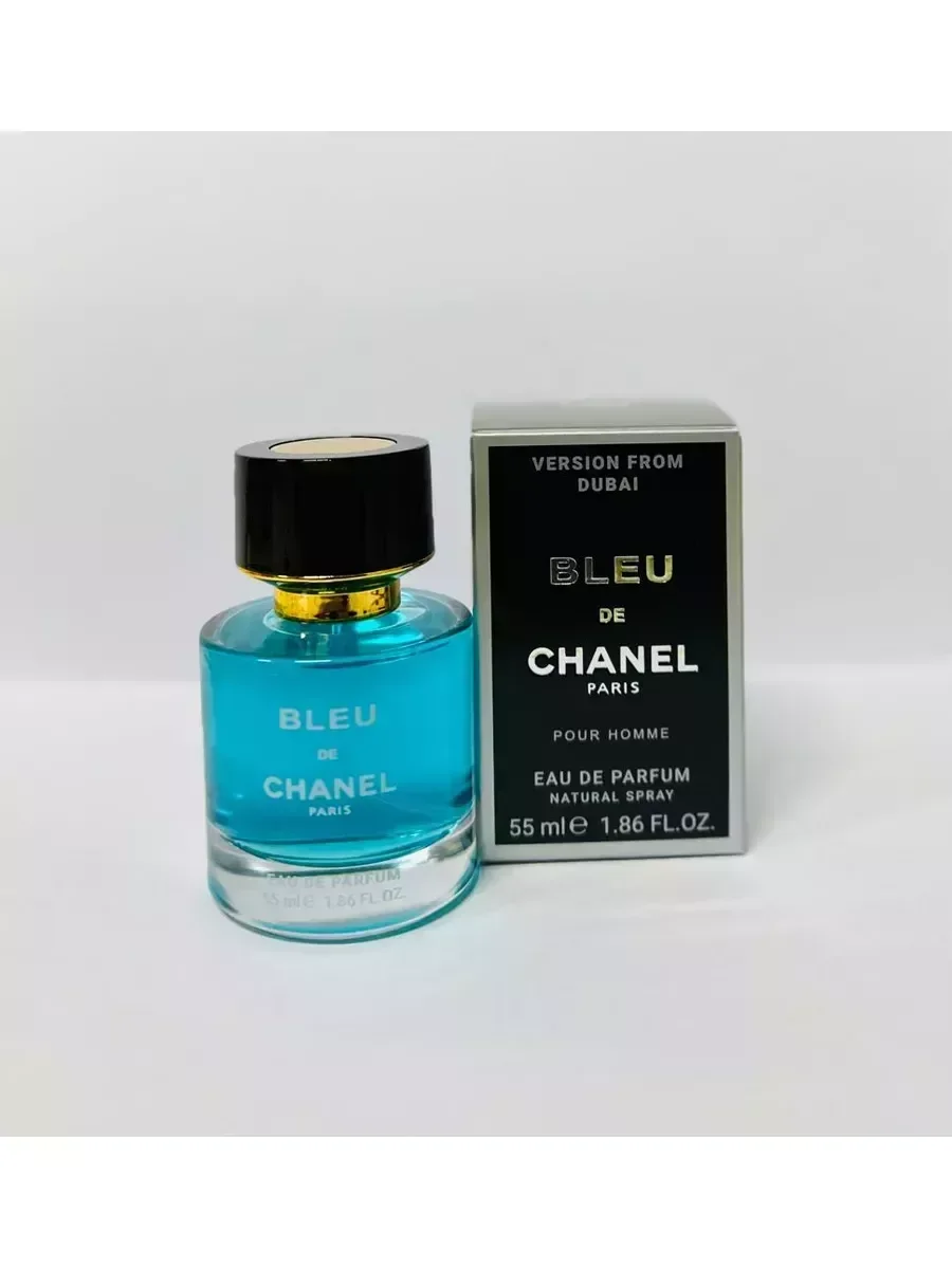 Мужские духи тестер Bleu De Chanel Parfum блу де шанел 55мл - миниатюра 3